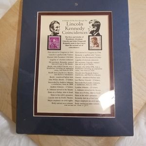 Lincoln Kennedy similarity memorabilia